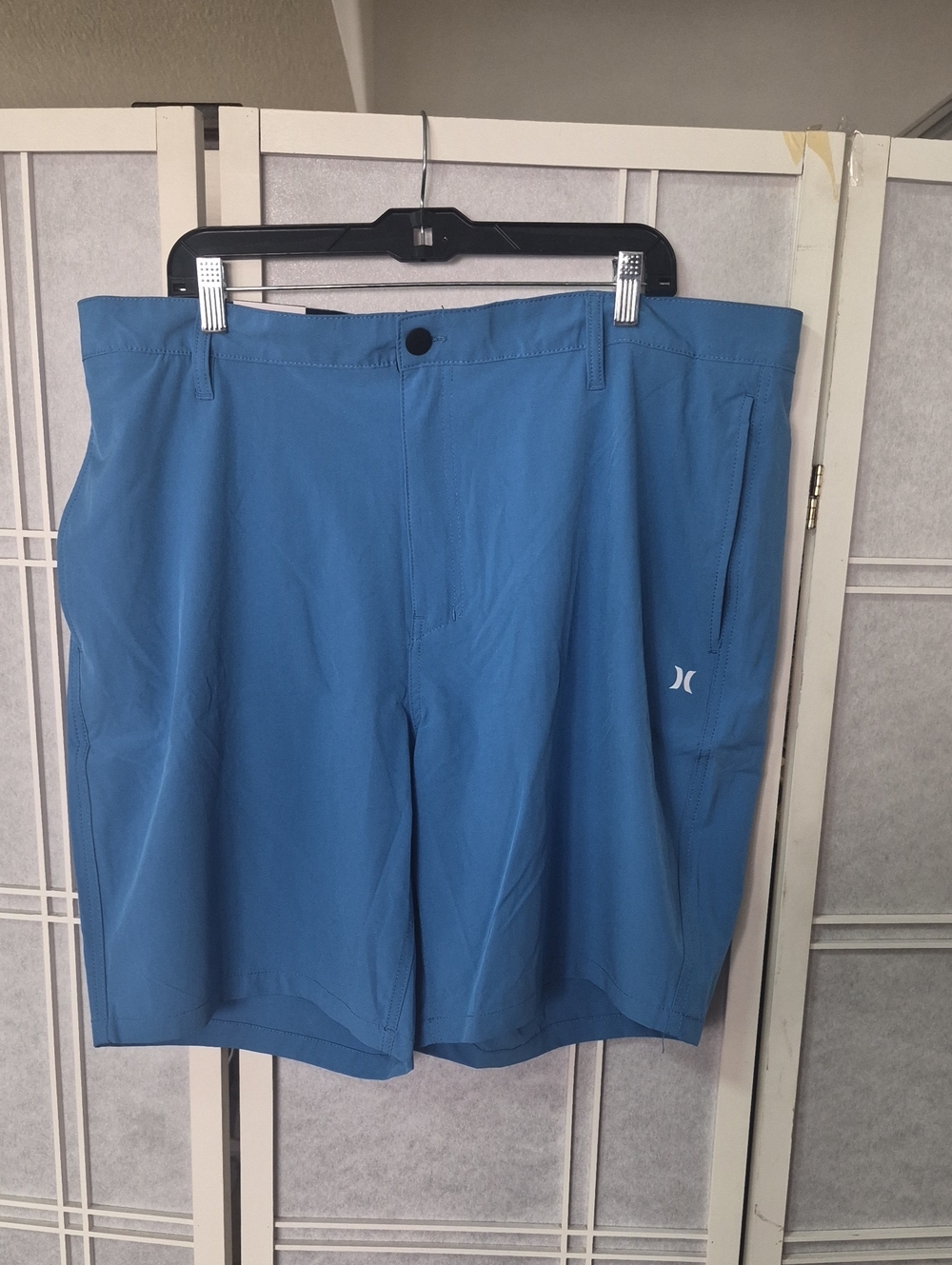 Hurley Men's Sky Blue Stretch Hybrid Shorts